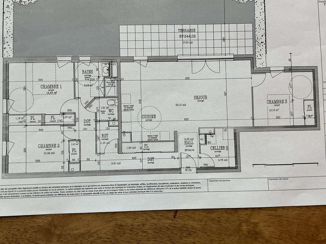 Appartement à BOURG-ARGENTAL