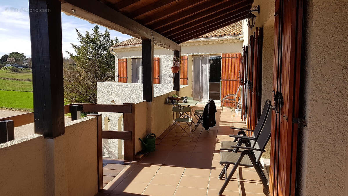 Grande maison 235 m2 ambiance campagne avec vue Cévennes et piscine chauffée - photo 14