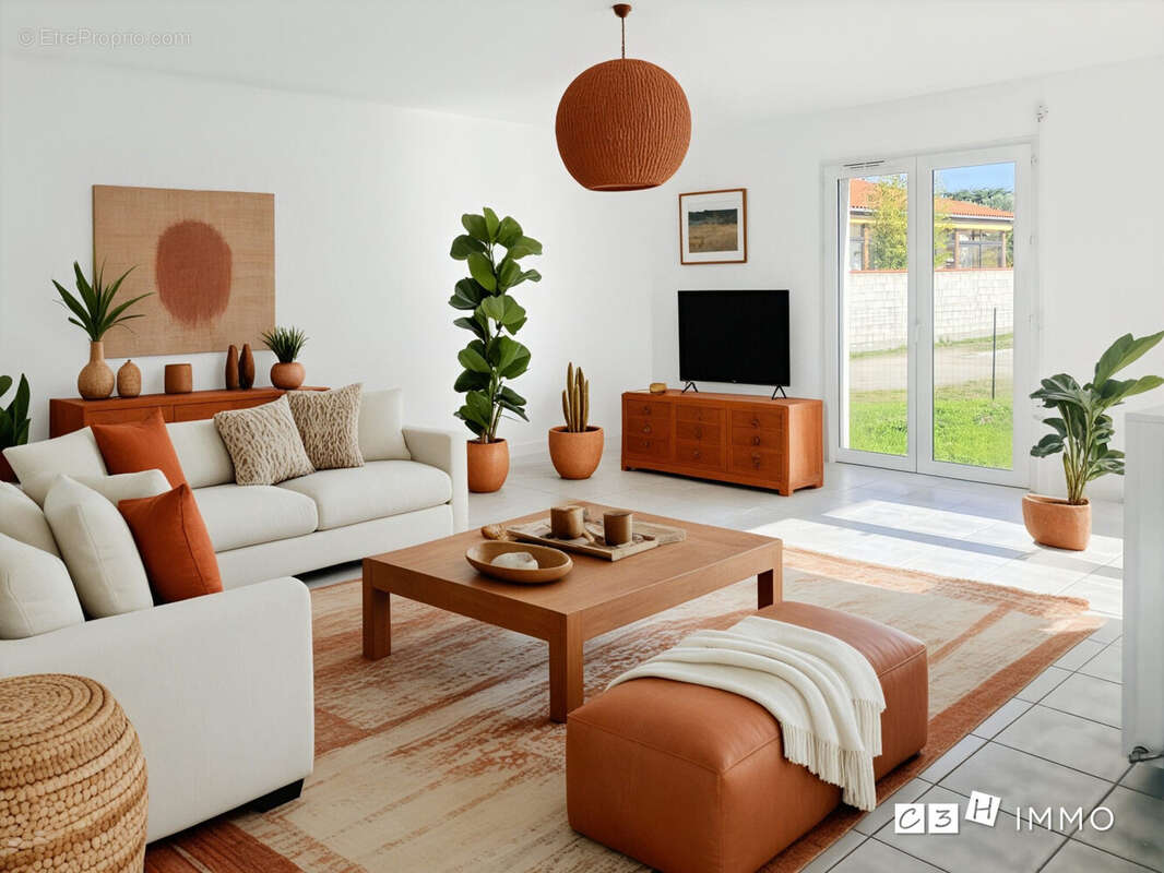 Photo non contractuelle- Exemple d&#039;aménagement - Maison à SEYSSES