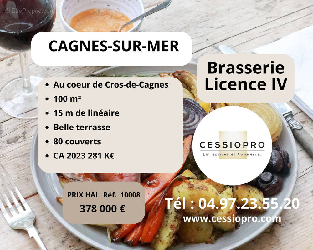 Commerce à CAGNES-SUR-MER