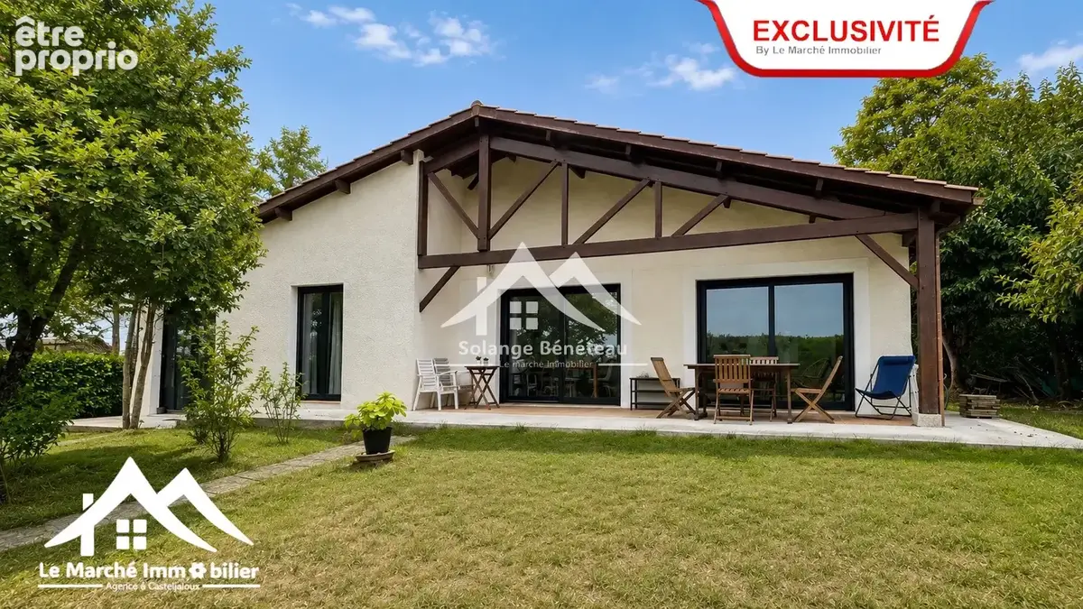 EXCLUSIVITE - CASTELJALOUX   Plain-pied au calme, proche centre - photo 1