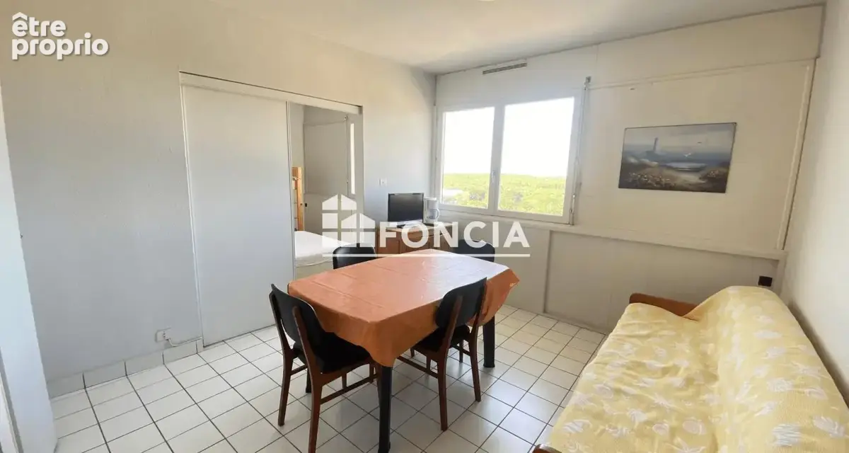 À vendre – T2 en étage élevé, résidence face à la mer - photo 2