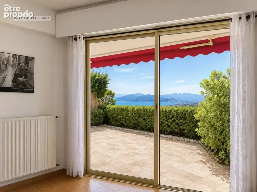 Cannes 2 pieces rdj vue mer panoramique -  proche  des plages - photo 3