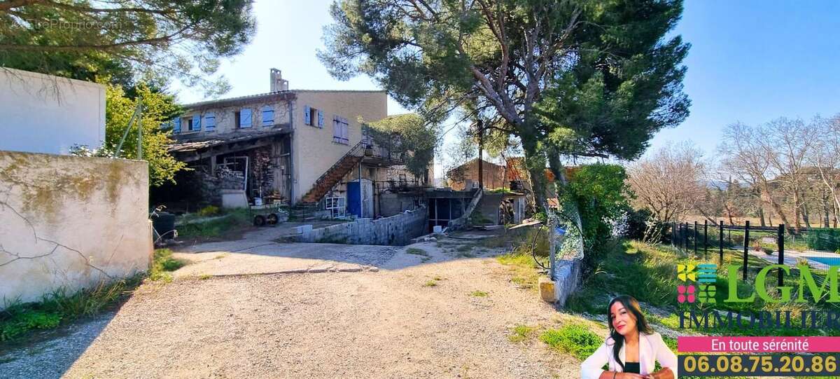 Ventabren – Ensemble immobilier à fort potentiel : rénovation + construction possible - photo 2