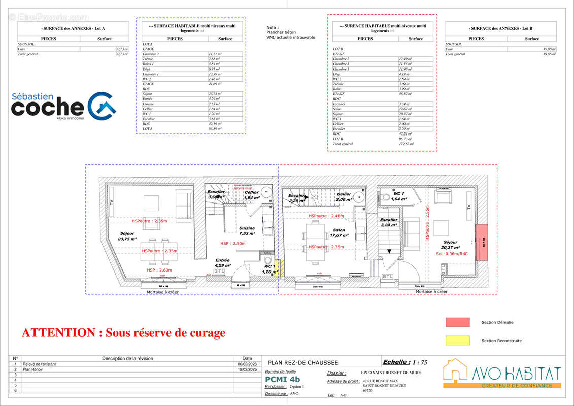 Maison à SAINT-BONNET-DE-MURE