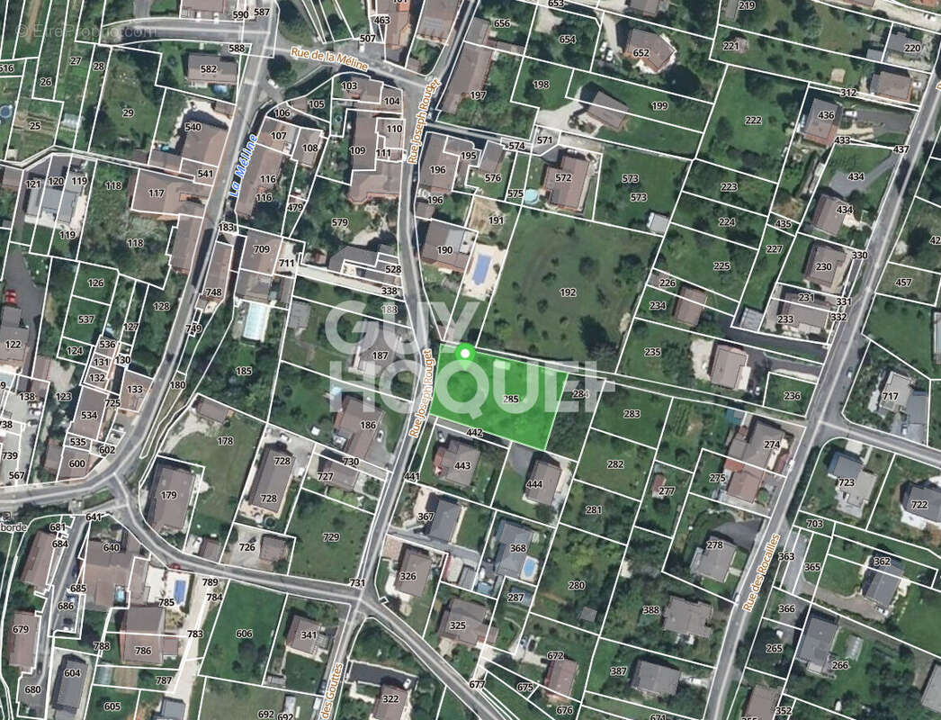 Terrain à ECHENOZ-LA-MELINE