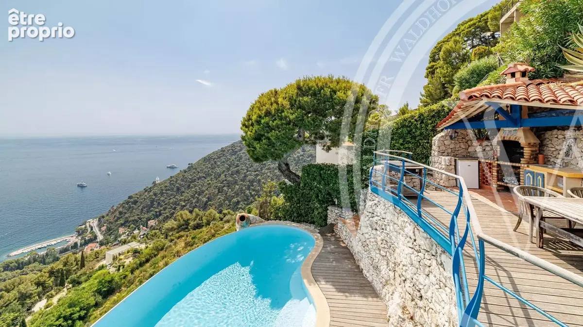 Villa 6 chambres avec vue mer panoramique et piscine à débordement à Èze - photo 9