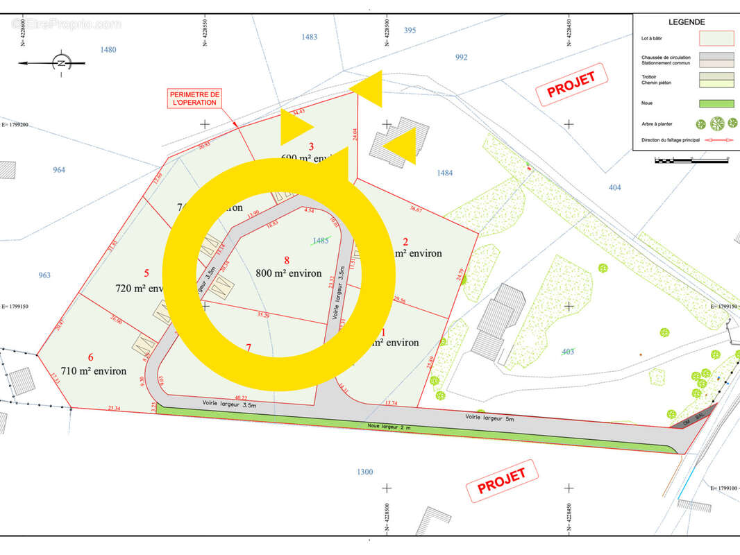 Terrain à SAINT-PAL-DE-MONS