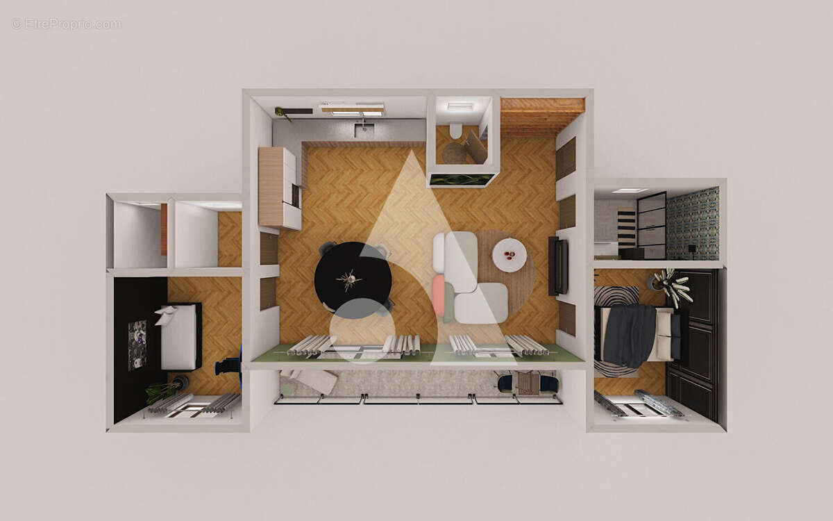 Appartement à VILLELAURE