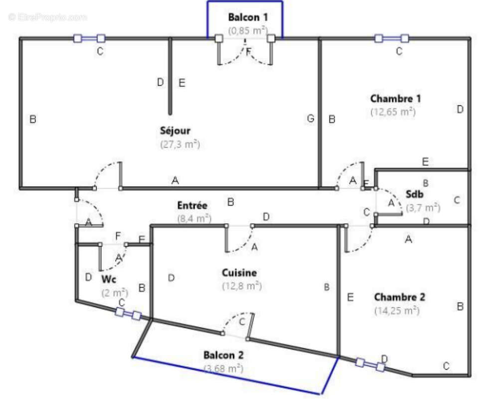 Appartement à ROANNE