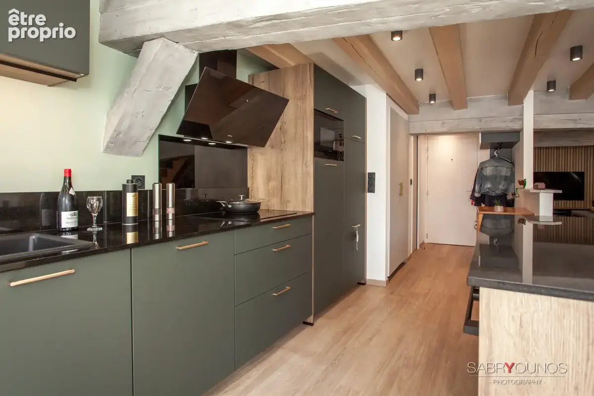 Duplex rénové T4 au 2d étage d'une petite copropriété ancienne en plein centre ville - photo 6