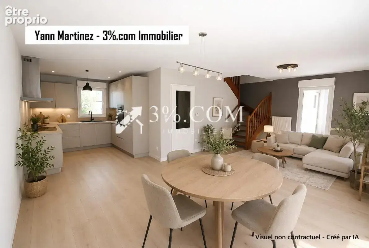 Maison 89 m3 3 chambres Garage - photo 2