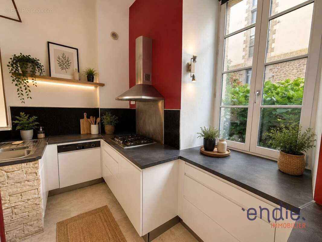 Appartement atypique 4 pièces avec jardin et parking dans un cadre exceptionnel - photo 7