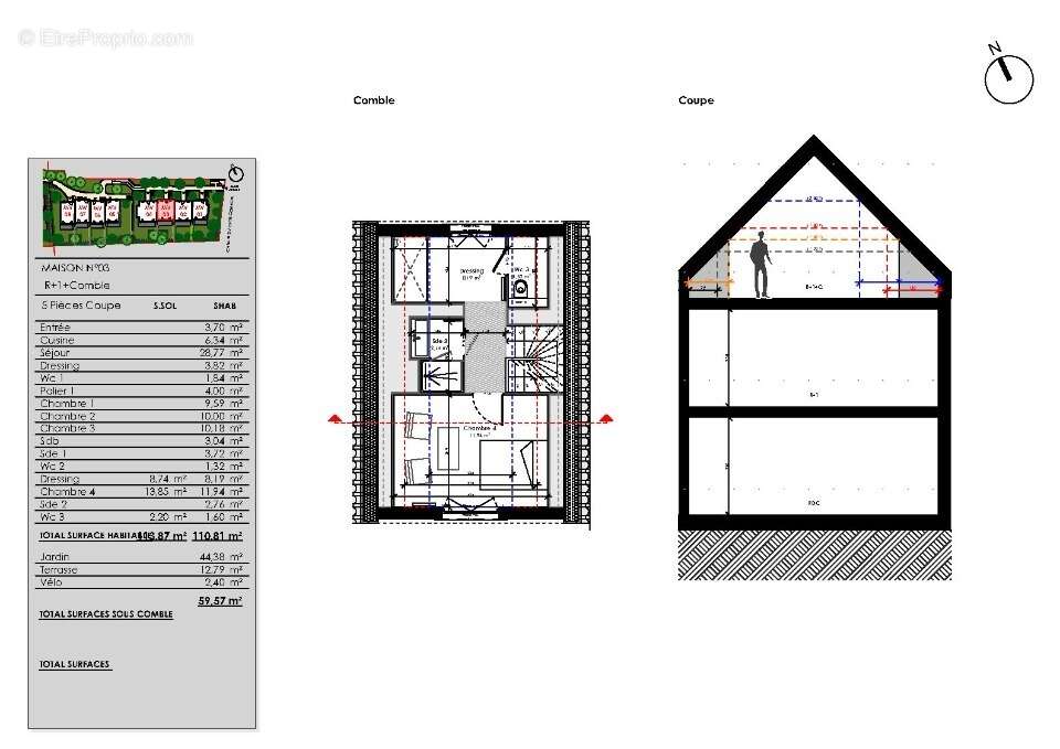 Terrain à MARLY-LE-ROI