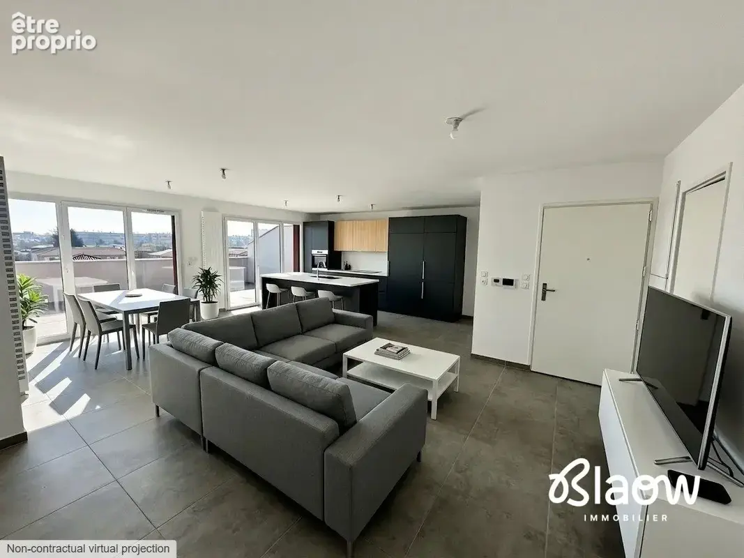 Appartement 5 pièces 118 m² à vendre à Meyzieu (69330) - photo 2