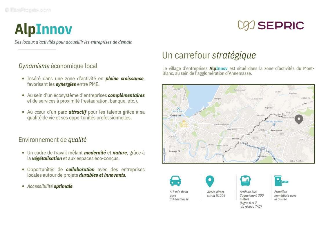 Commerce à ANNEMASSE