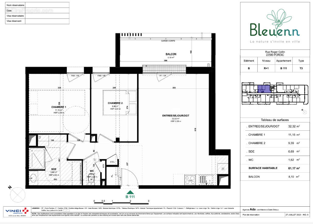 Appartement à PORDIC