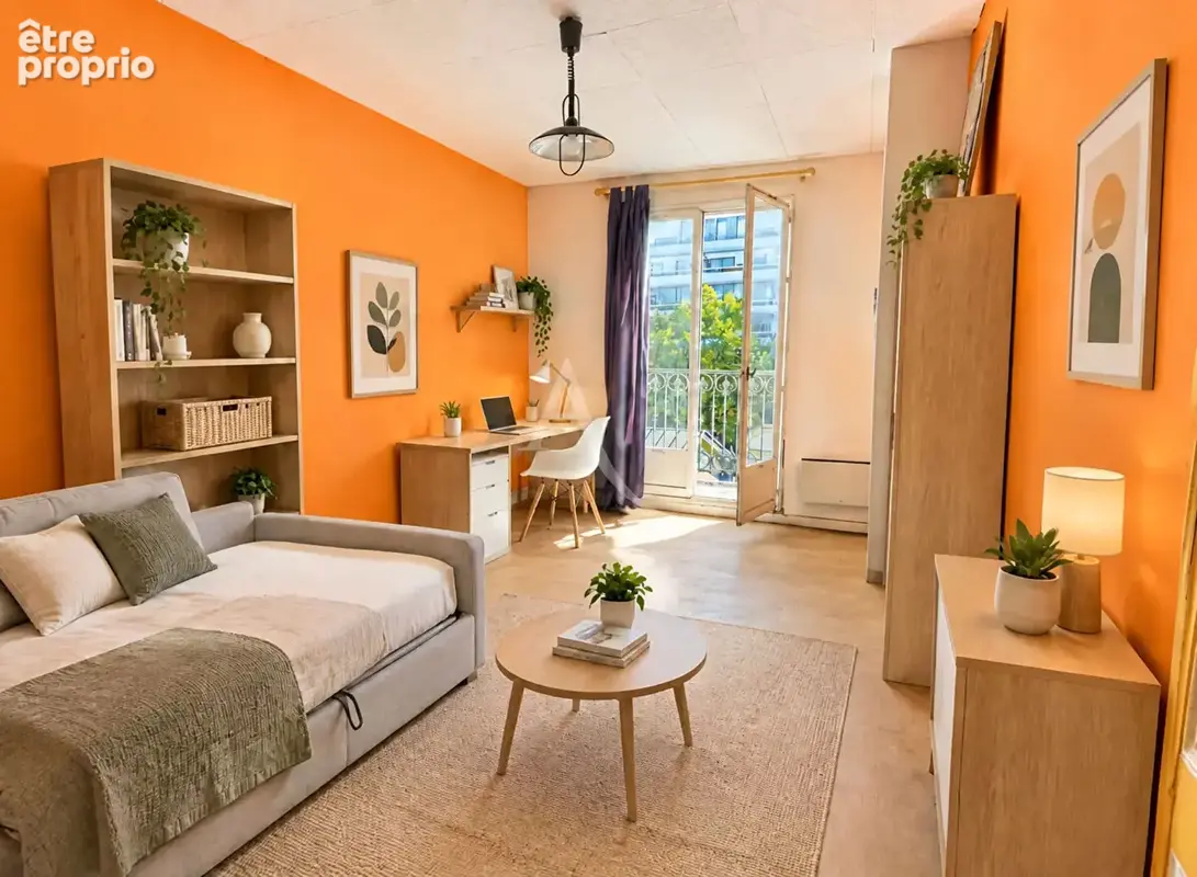 Studio / 2 pièces avec balcon - Proche Seine et Gares - photo 2