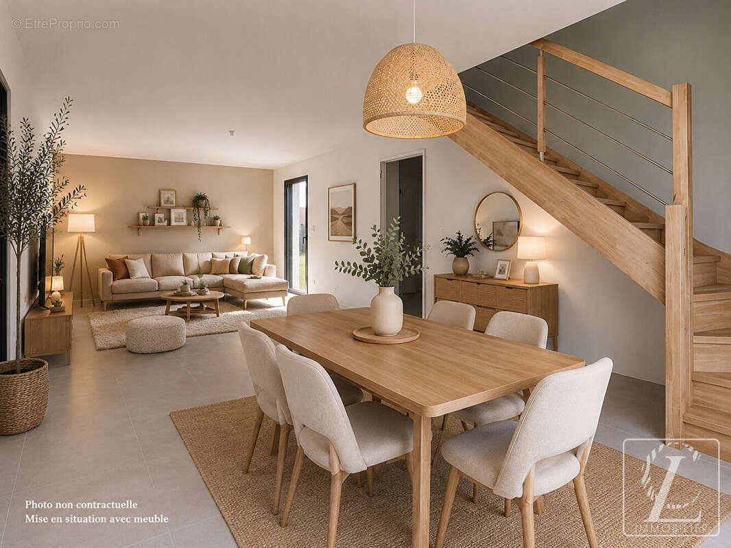PLANGUENOUAL : Maison Contemporaine 5 pièces 125.5 m2 env - photo 5
