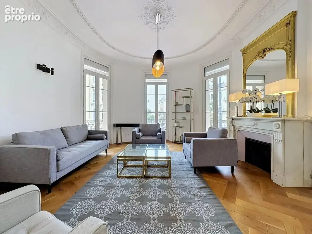 Cannes centre – appartement 5p de caractère rénové – terrasse 35 m² - photo 2