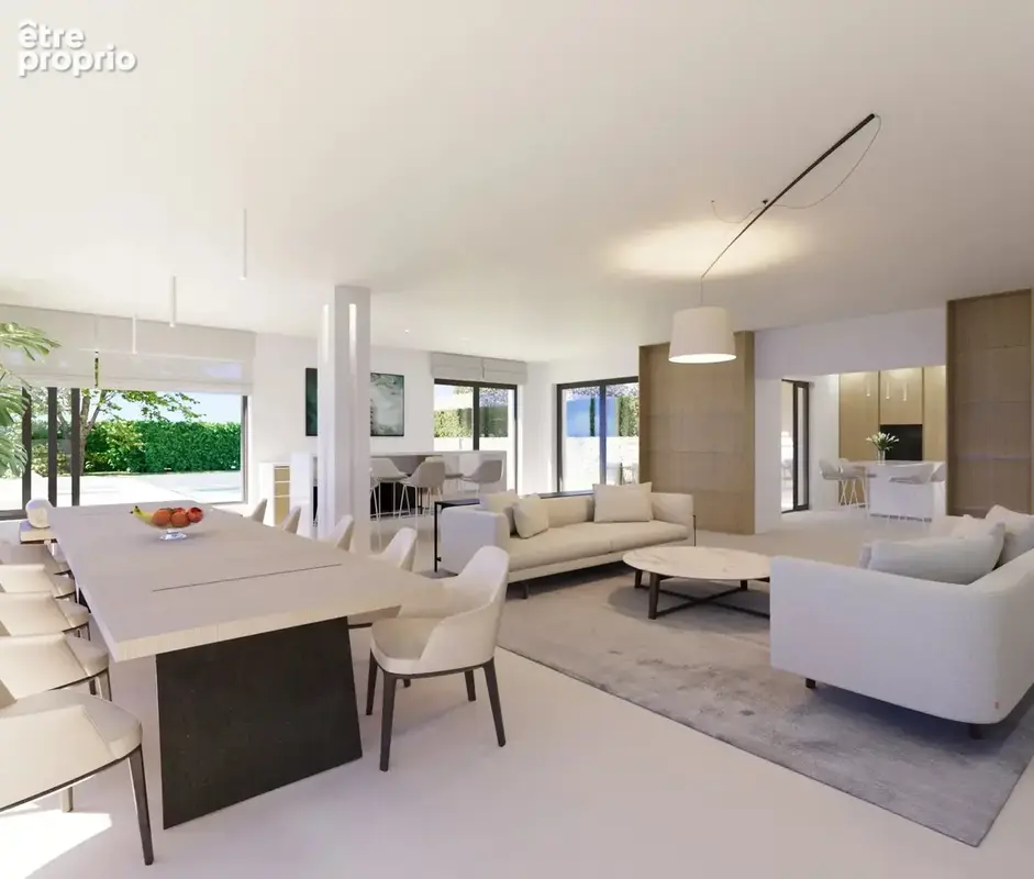 Nice - Fabron - Villa contemporaine de 300m² avec piscine, vue mer et garage de 112m² - photo 4