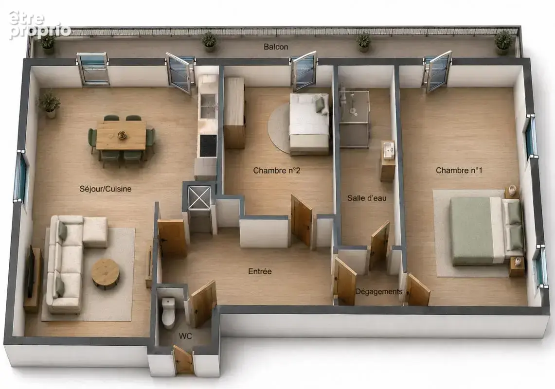 Appartement - photo 15