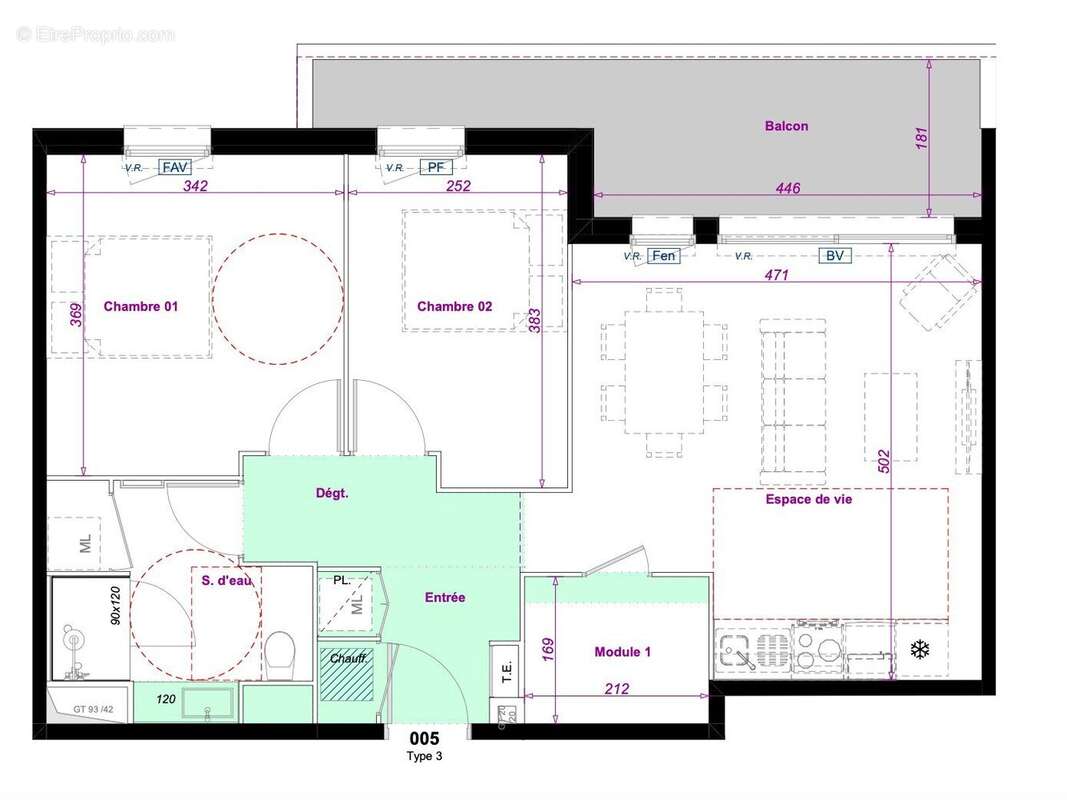 Appartement à ARGELES-SUR-MER