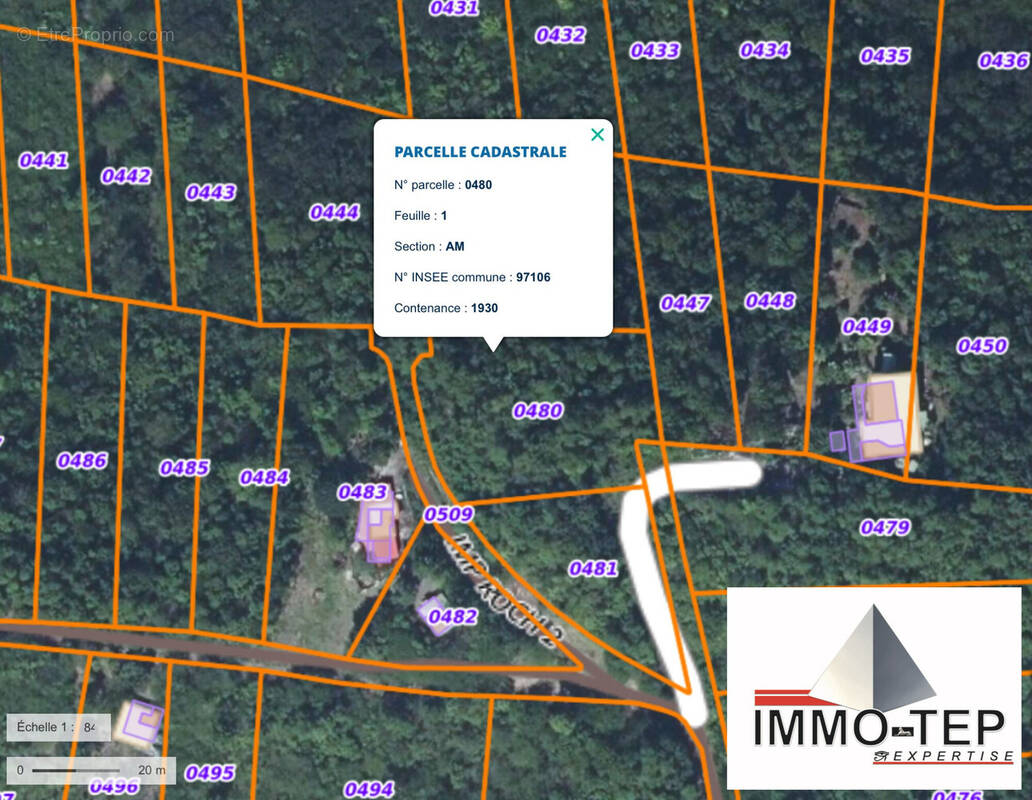 Terrain à BOUILLANTE