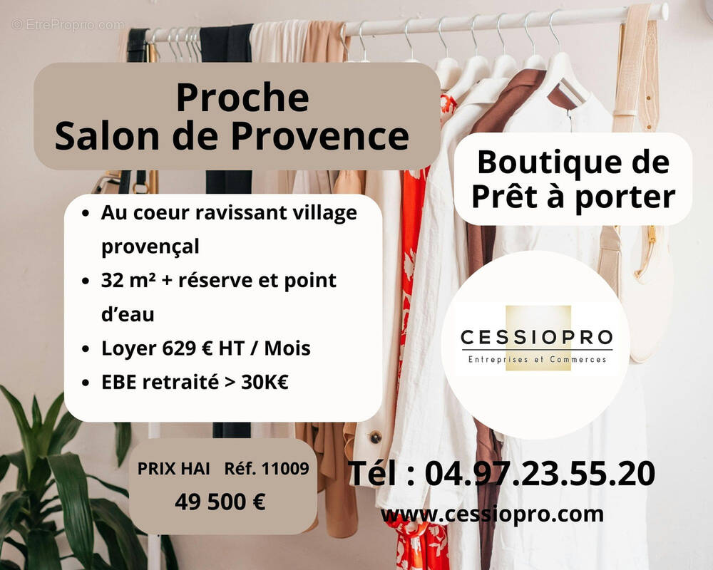 Commerce à SALON-DE-PROVENCE
