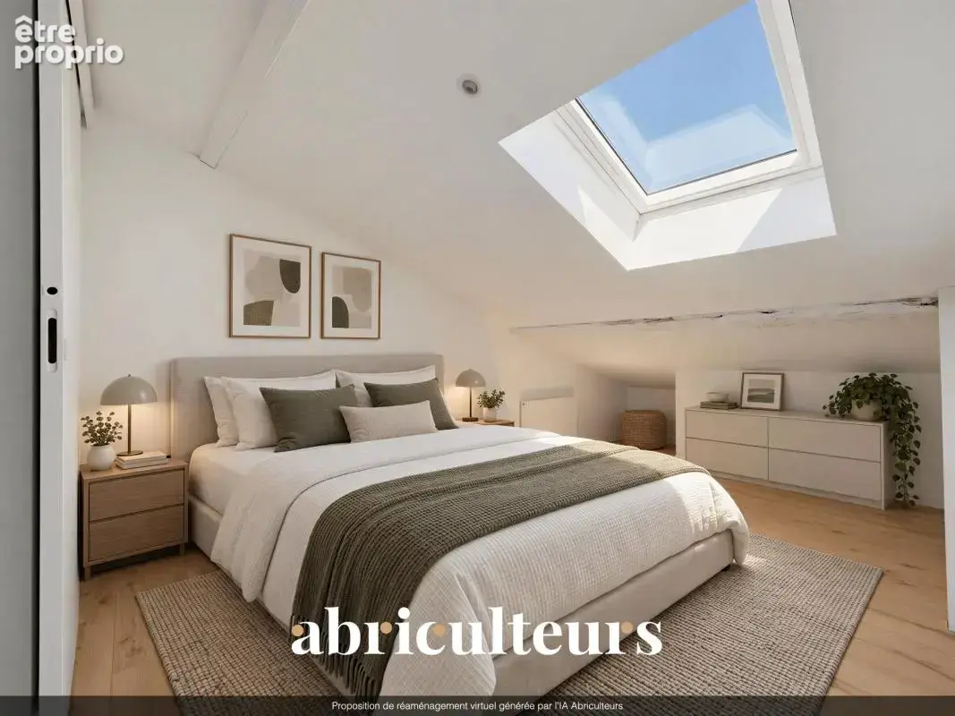 Appartement duplex lumineux grande hauteur sous plafond en vente à Bordeaux 33300 - photo 3