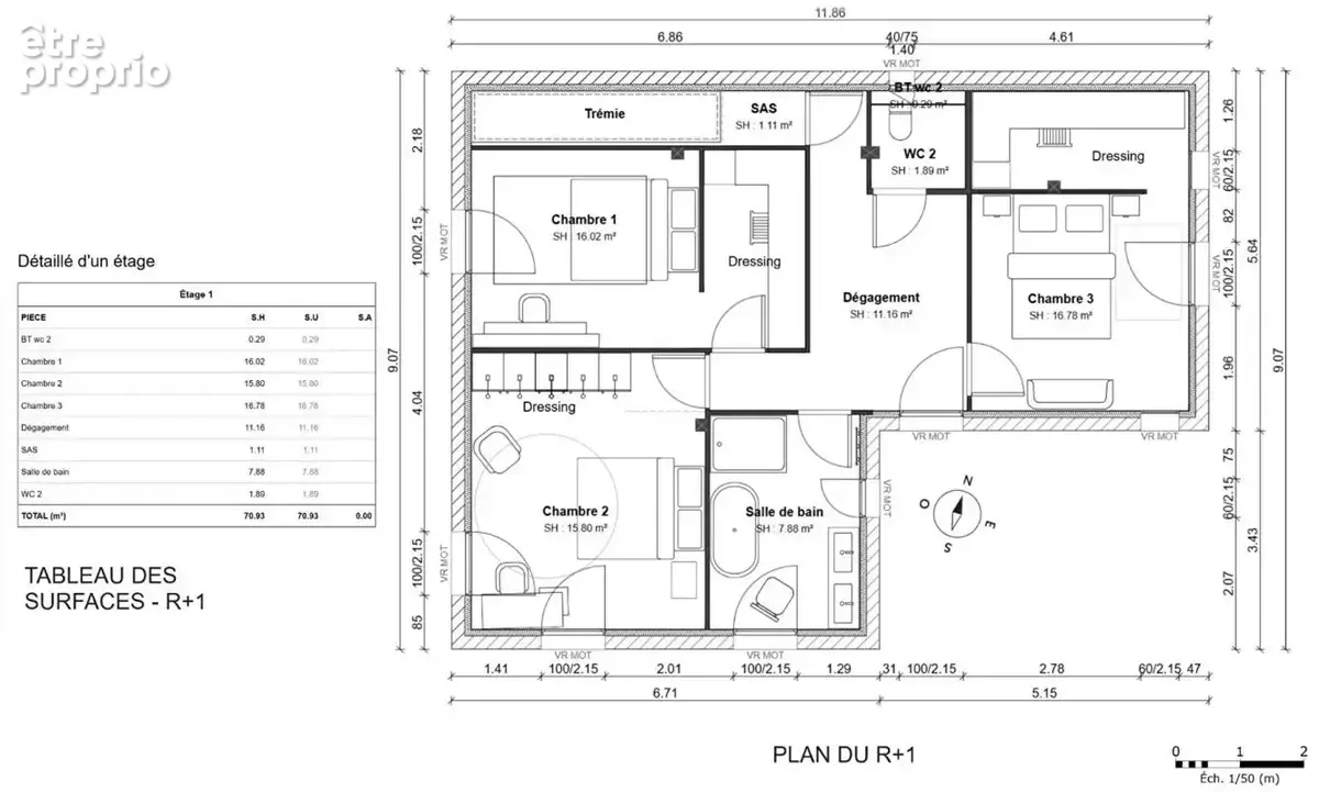Terrain à bâtir 1 118 m2 - Projet de maison de 120 à 150 m2 - photo 7