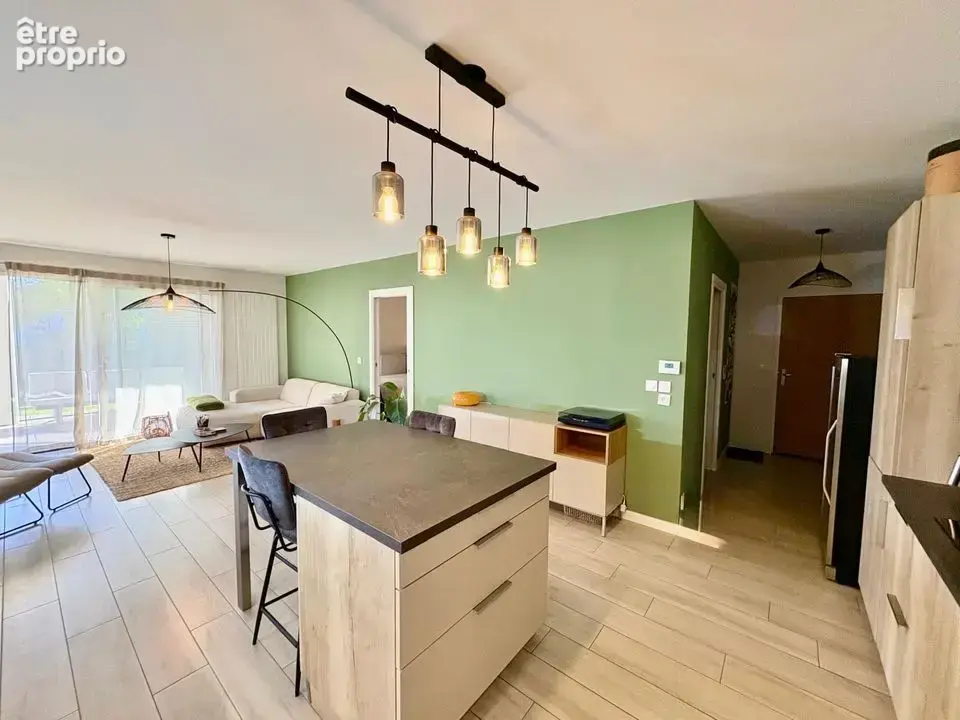 Grand t2 60 m² avec jardin privatif, terrasse, garage et cave - photo 5