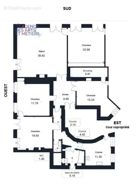 Appartement à PARIS-10E