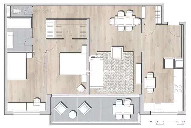 À vendre Appartement T3 à Annemasse centre 74100 terrasse + parking, proche gare - photo 13