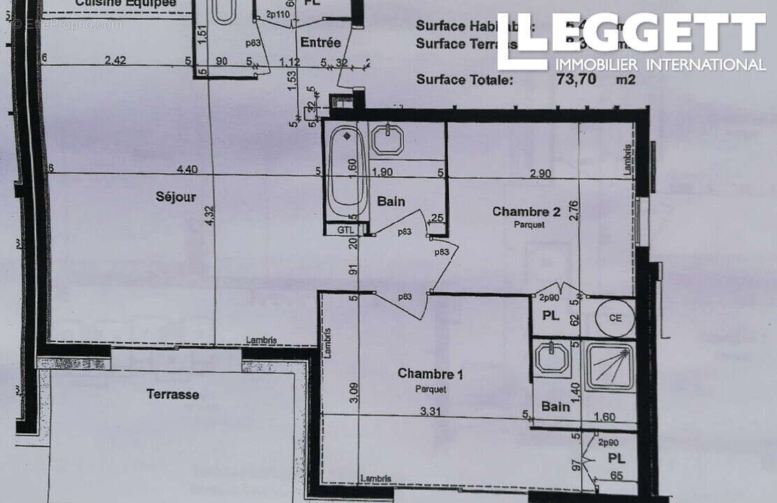 Appartement à CHAMPAGNY-EN-VANOISE