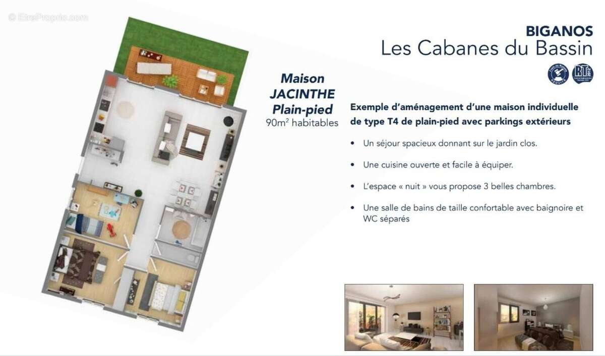 Photo 2 - Maison à BIGANOS