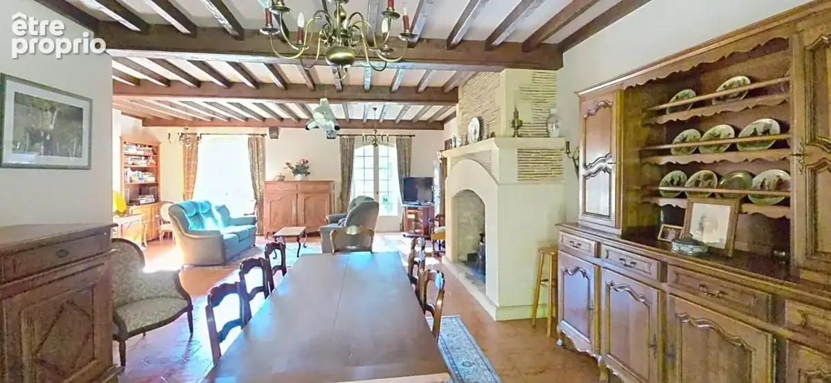Maison traditionnelle de plain pied, sur sous-sol complet, terrain de 5061 m² - photo 4