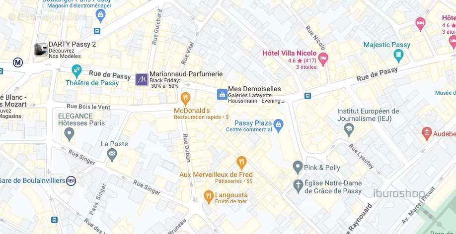 Commerce à PARIS-16E