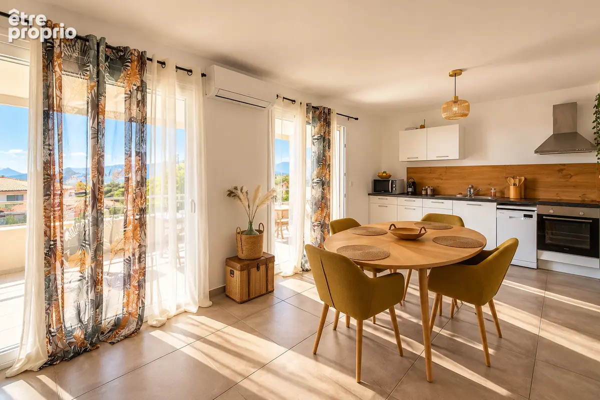 LUCCIANA - Appartement T3 avec terrasse de 21 m² - Vue dégagée - photo 3