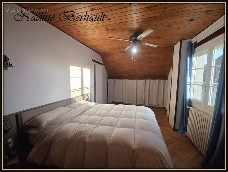 Maison à vendre 4 pièces  Amilly Viroy(45), sous sol complet, 2 ch en étage, salon avec cheminée, cuisine aménagée, jardin clos, - photo 7