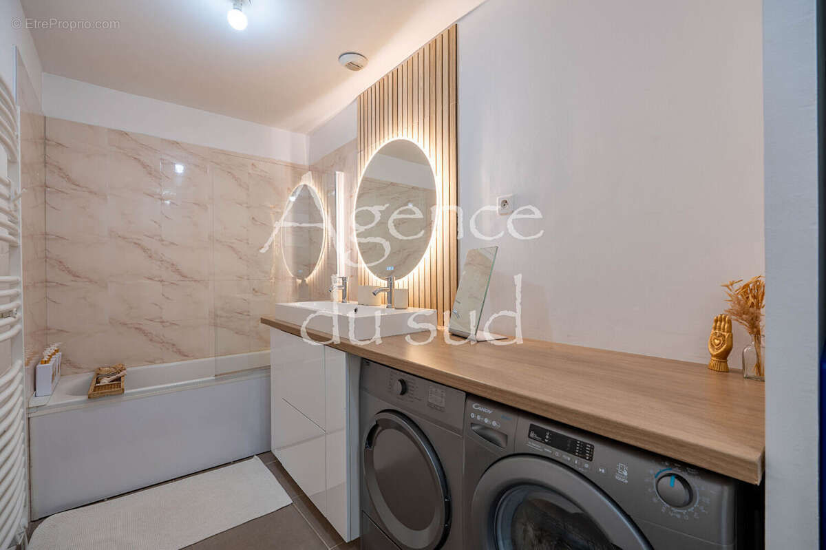 Appartement Peypin 3  pièces jardin et stationnement - photo 8