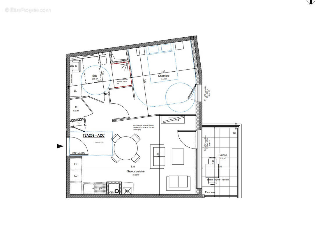 Appartement à CRAPONNE