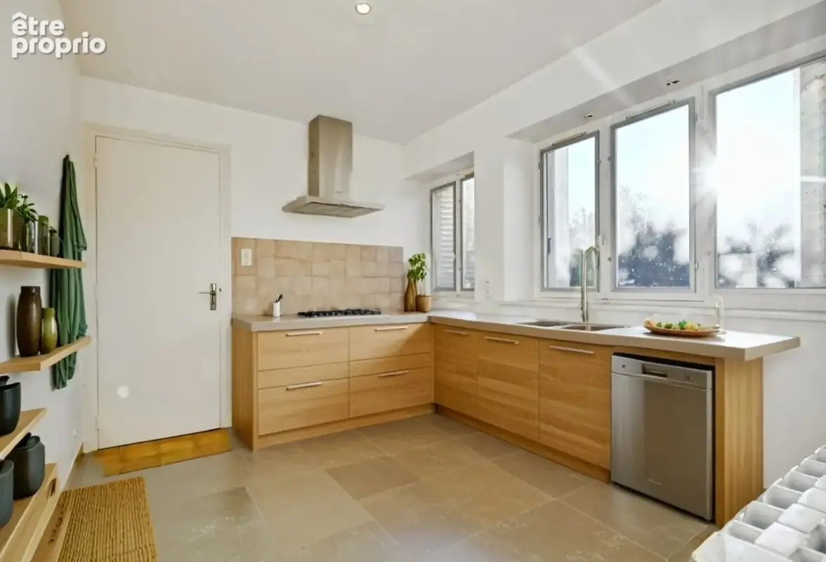 CHARBONNIERES LES BAINS (69) Appartement T2 de 45m² avec jardin de 84m² - Façade refaite 2025 et huisseries changées 2025 - photo 11