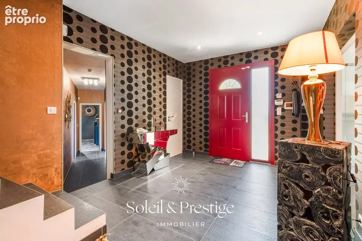 TOURBES - Maison d'architecte avec dépendance, piscine, double garage sur terrain arboré - photo 32