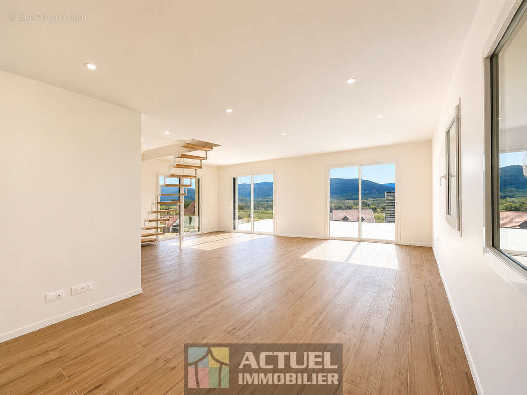 Maison à vendre 95 m2 vue lac du Bourget 3 chambres garage proche Aix-les-Bains - photo 2