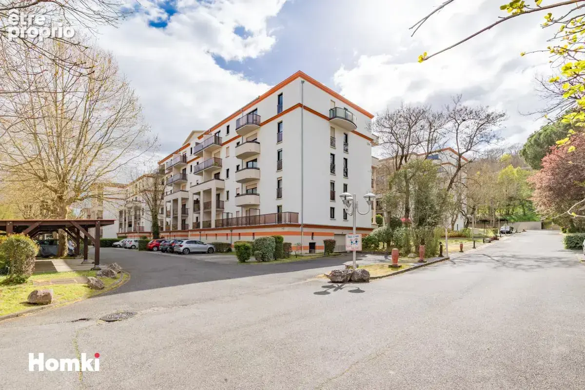 Toulouse rangueil – t3  résidence sécurisée  parking - photo 12