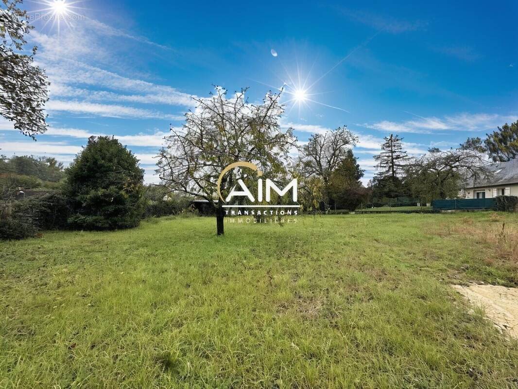 Terrain à MONTLOUIS-SUR-LOIRE
