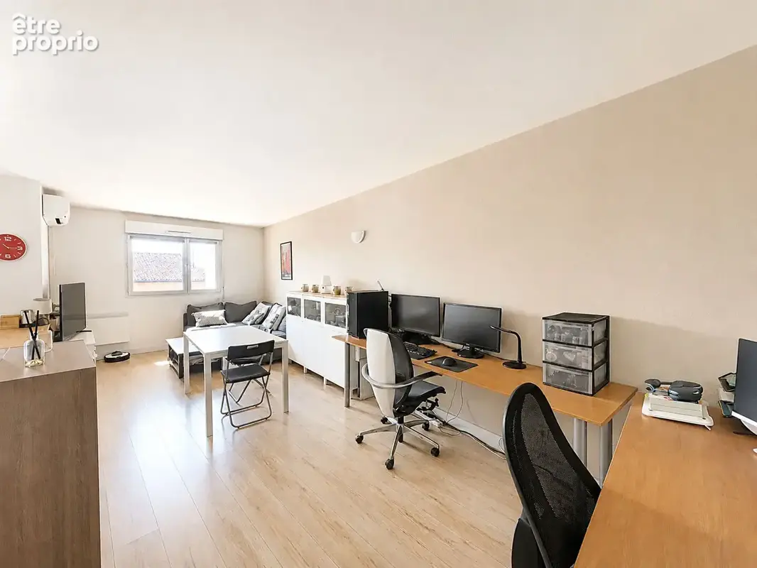 Fonsorbes - Centre-ville - Appartement T2 de 48,15m2 rénové et climatisé en dernier étage - photo 8