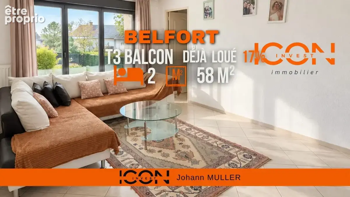 Photo Appartement à Belfort au prix de 35 000€