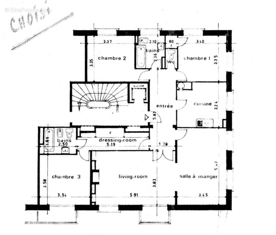 Appartement à VERSAILLES